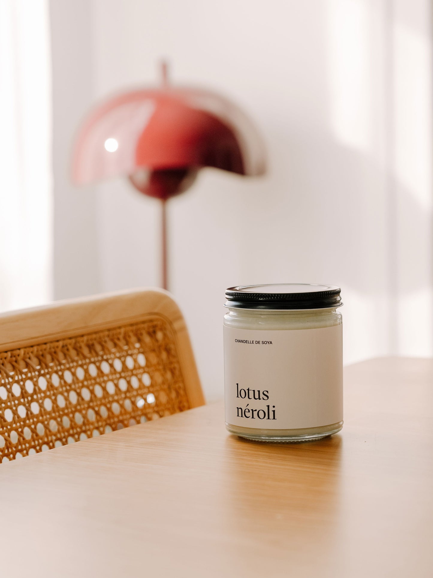 CHANDELLE DE SOYA - Lotus néroli Chandelles de soya Marée - Chandelles