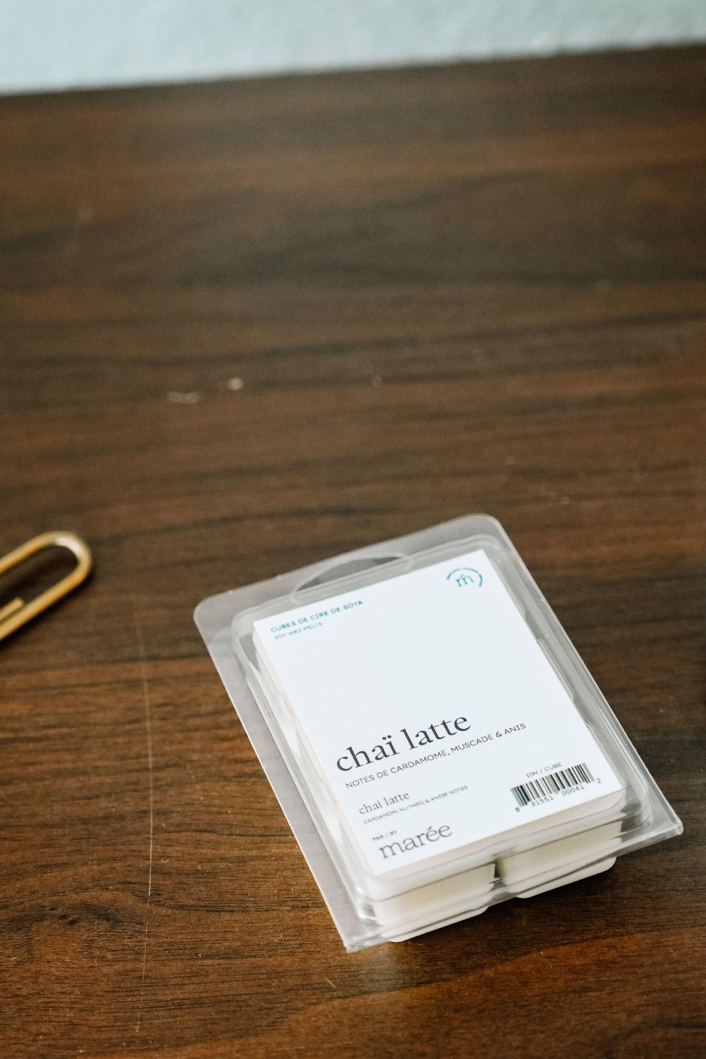 CUBES DE CIRE DE SOYA POUR DIFFUSEUR - Chaï latte