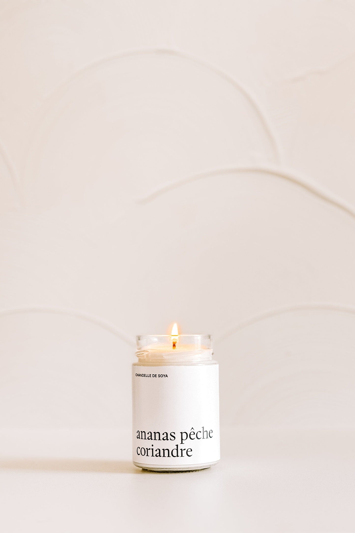 CHANDELLE DE SOYA - Ananas pêche coriandre