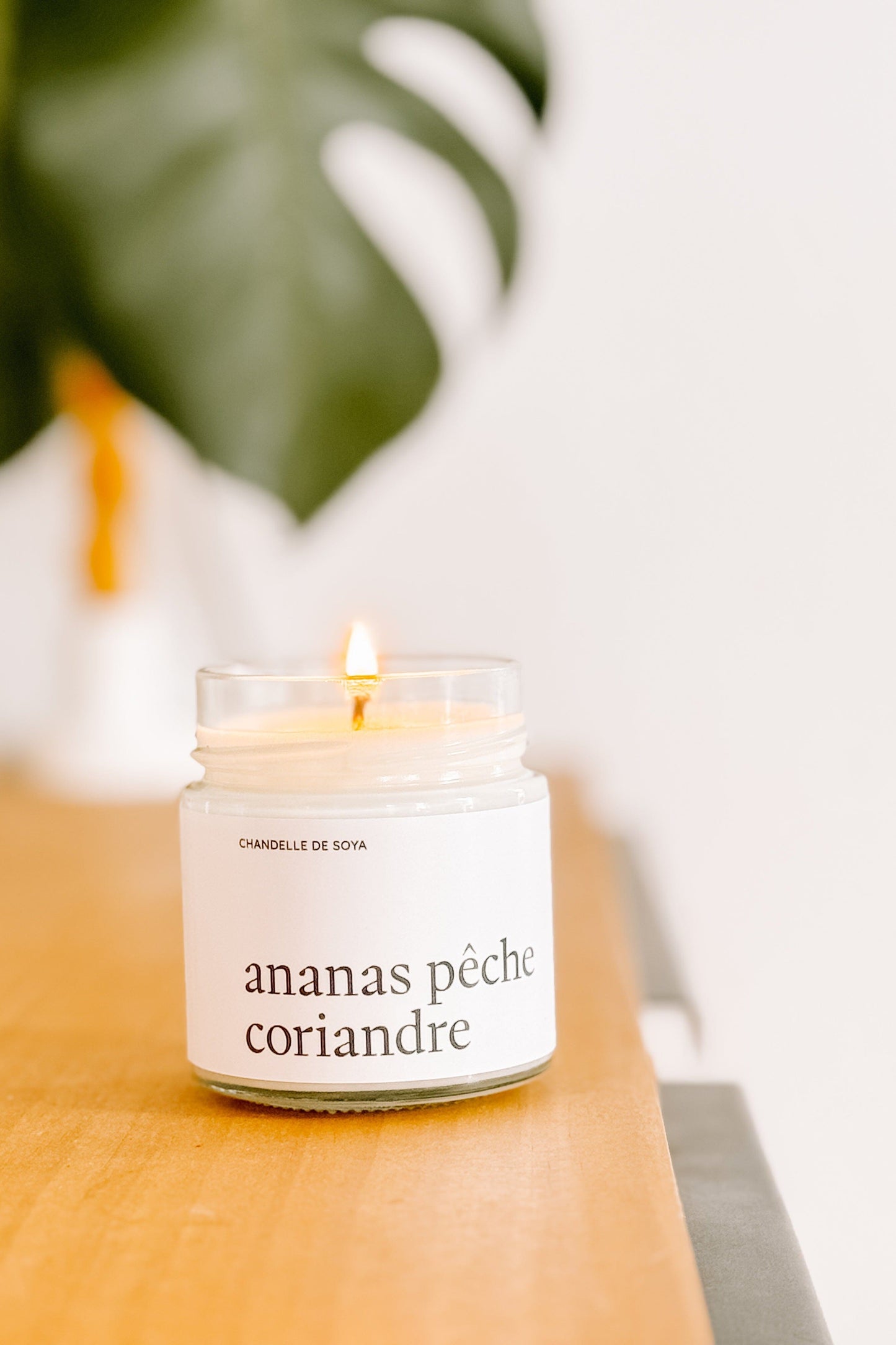 CHANDELLE DE SOYA - Ananas pêche coriandre
