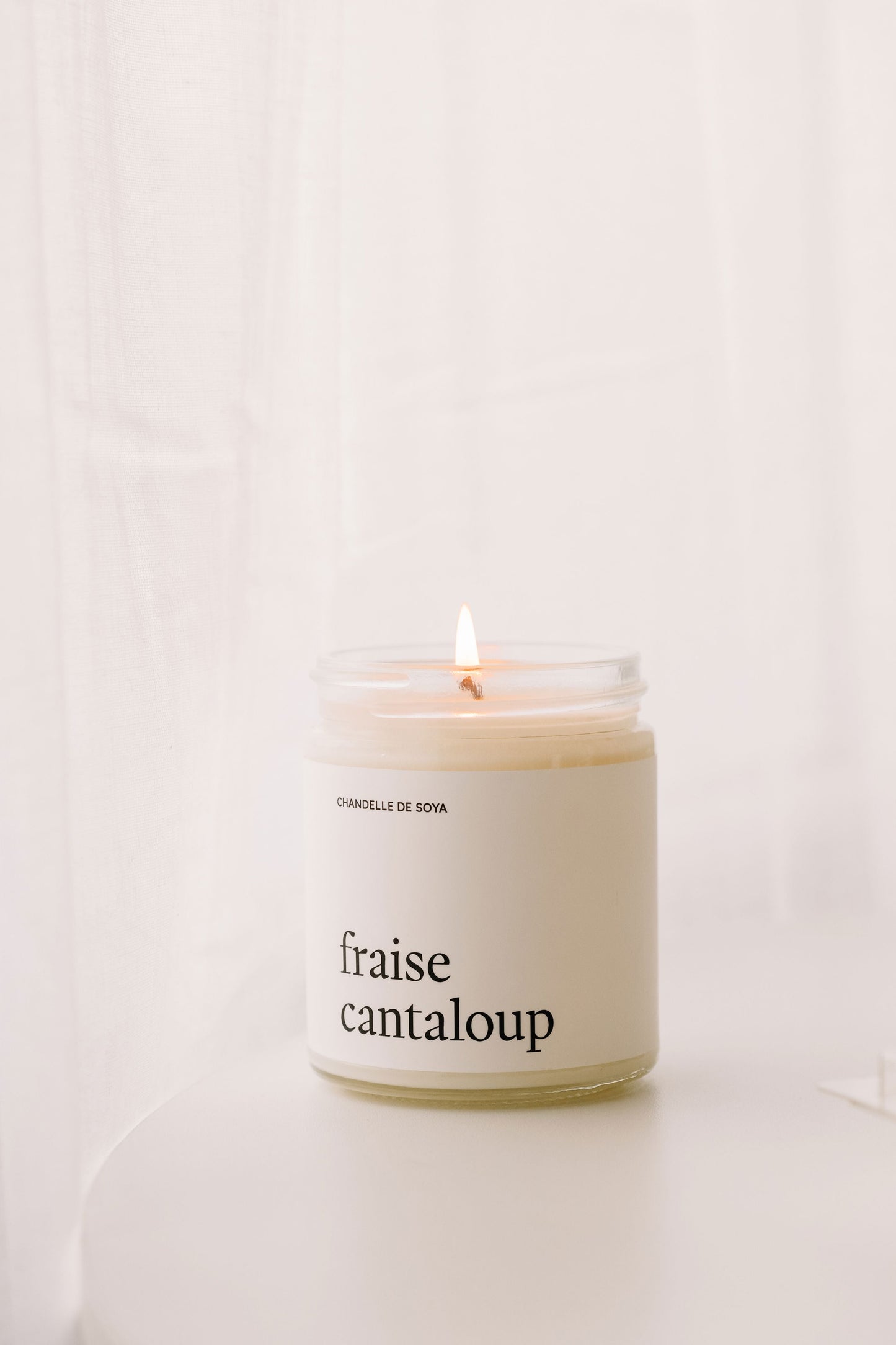 CHANDELLE DE SOYA - Fraise cantaloup Chandelles de soya Marée - Chandelles