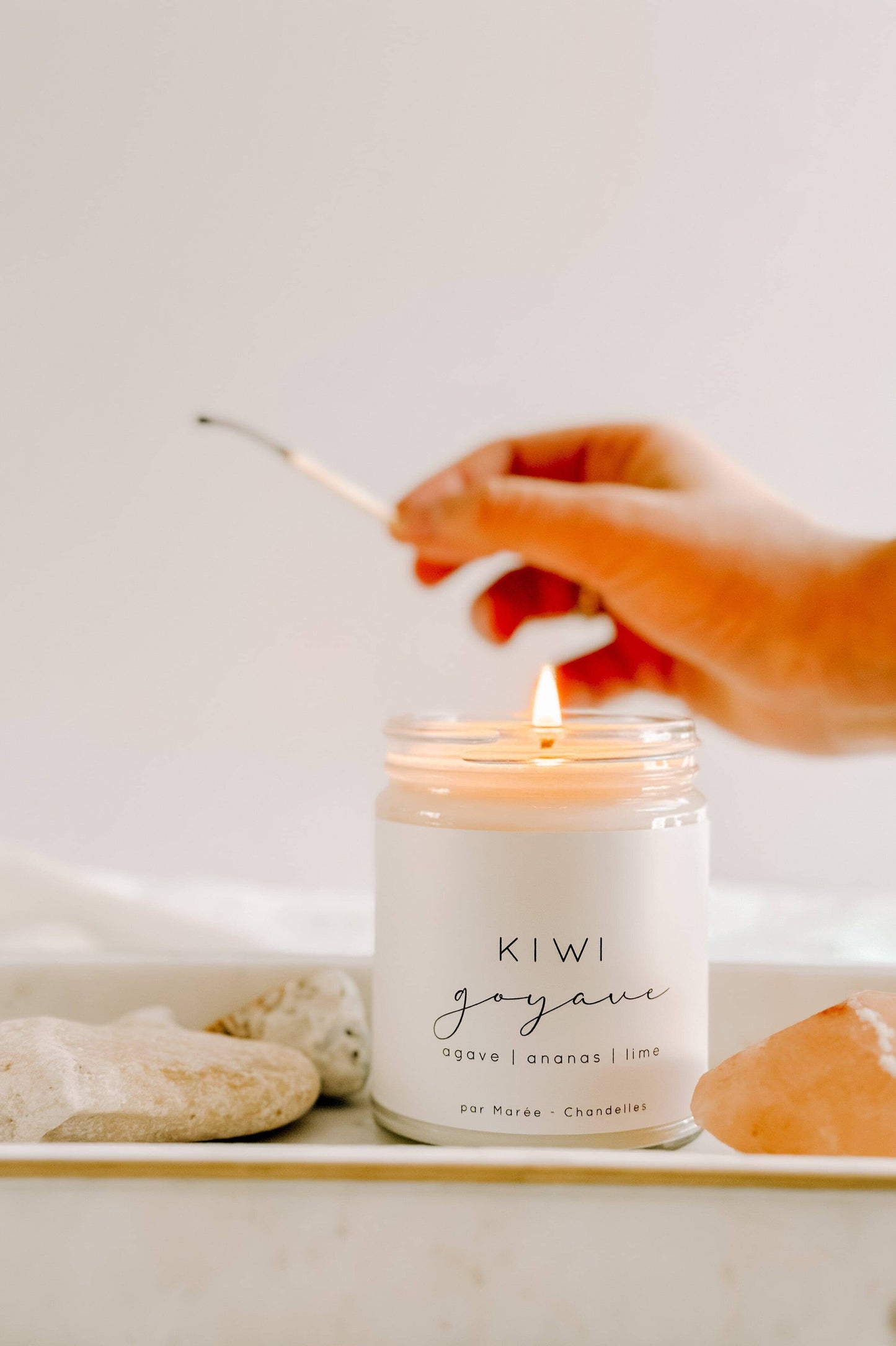 CHANDELLE DE SOYA - Kiwi goyave Les Produits Marée