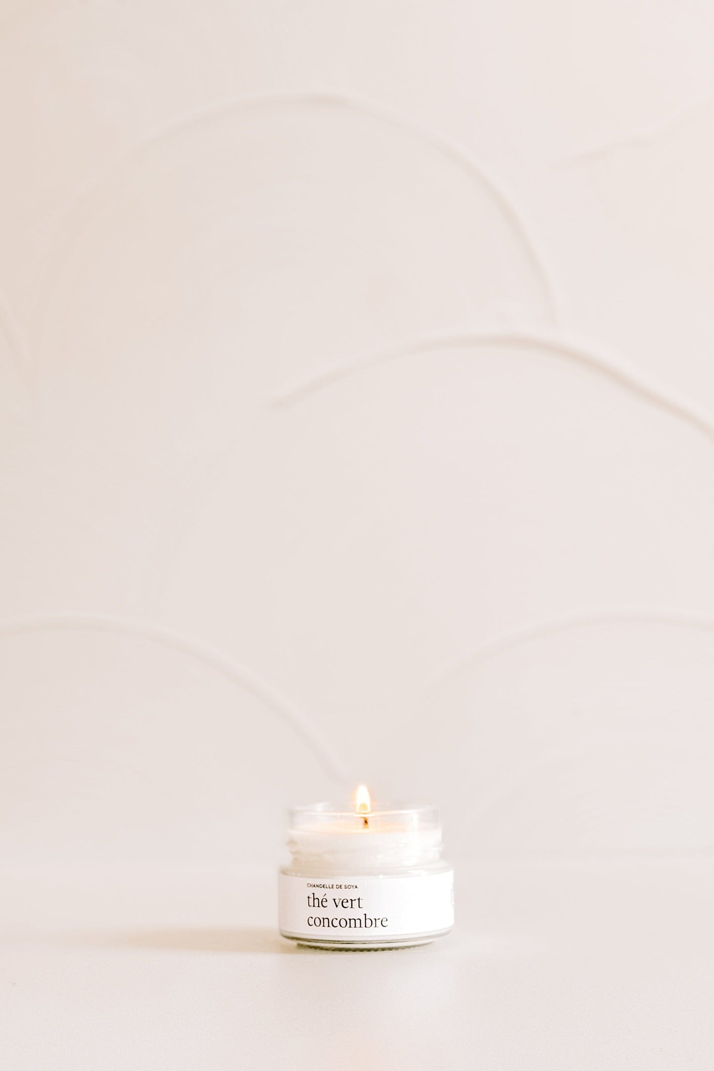 CHANDELLE DE SOYA - Thé vert concombre Marée - Chandelles 106 ml