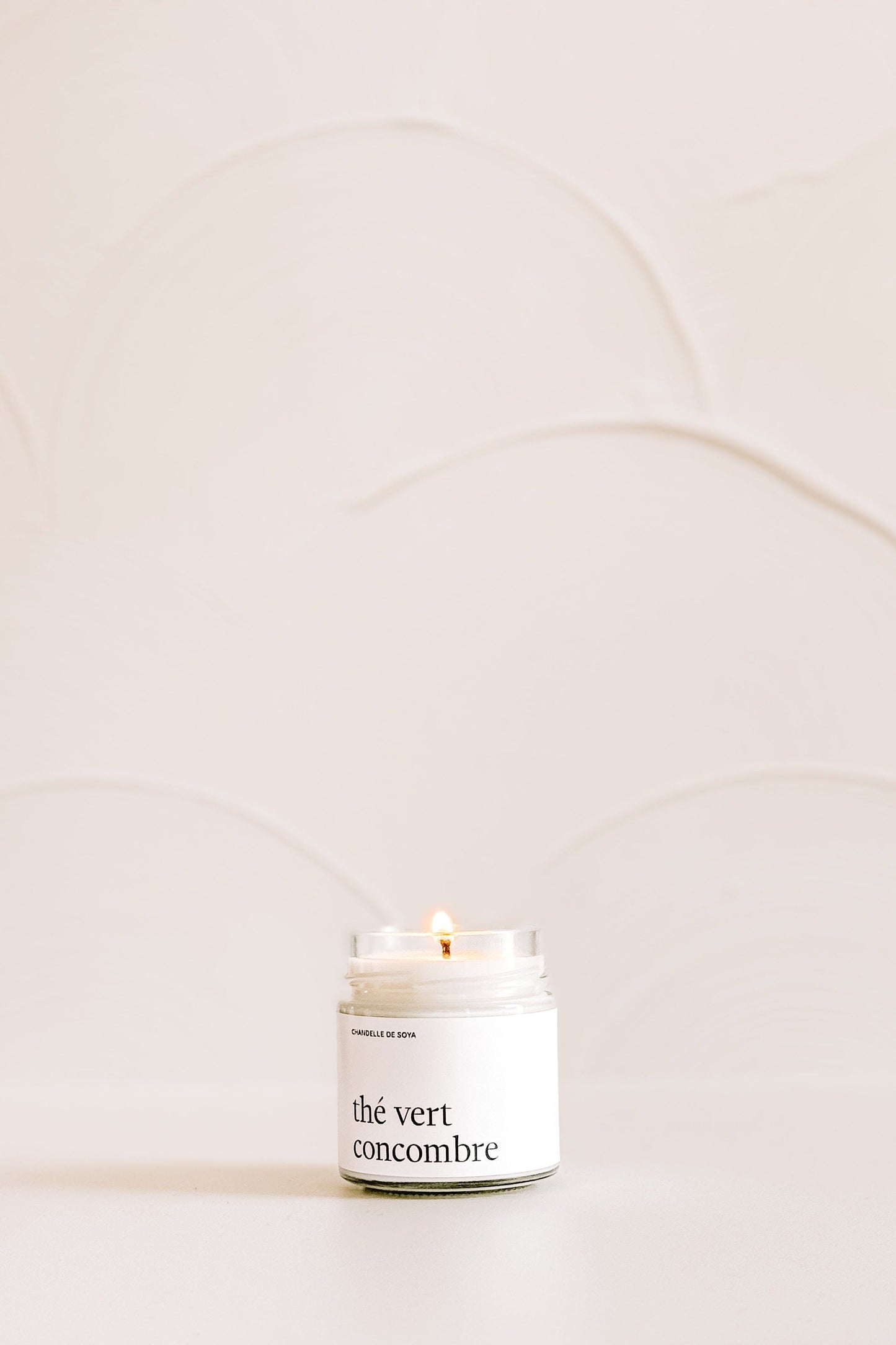 CHANDELLE DE SOYA - Thé vert concombre Marée - Chandelles 212 ml