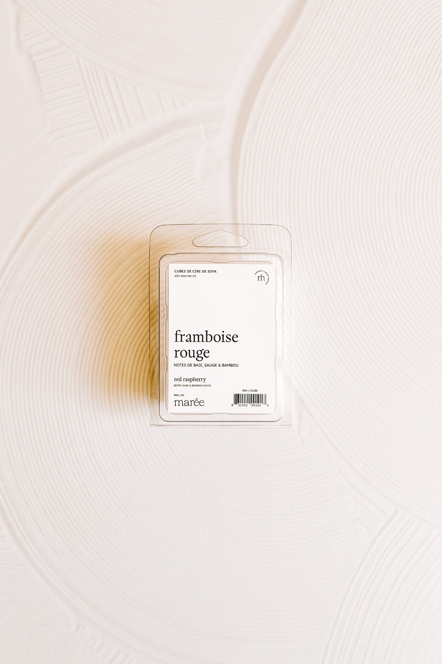 CUBES DE CIRE DE SOYA POUR DIFFUSEUR - Framboise rouge
