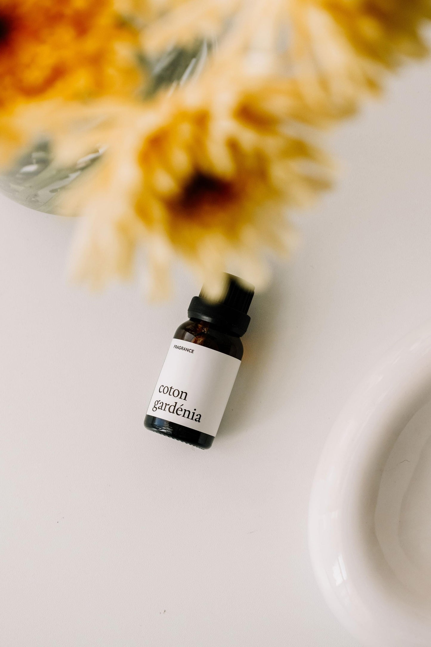 FRAGRANCE POUR BALLE DE SÉCHAGE - Coton gardénia Lessive Marée - Chandelles