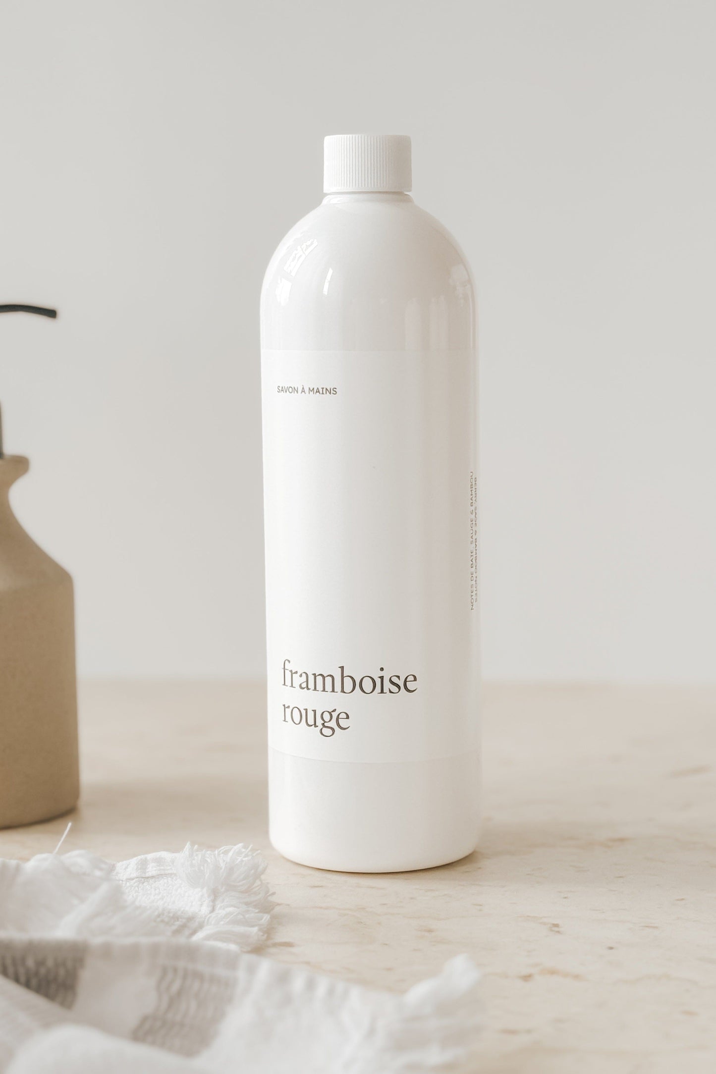 SAVON À MAINS - Format recharge - Framboise rouge