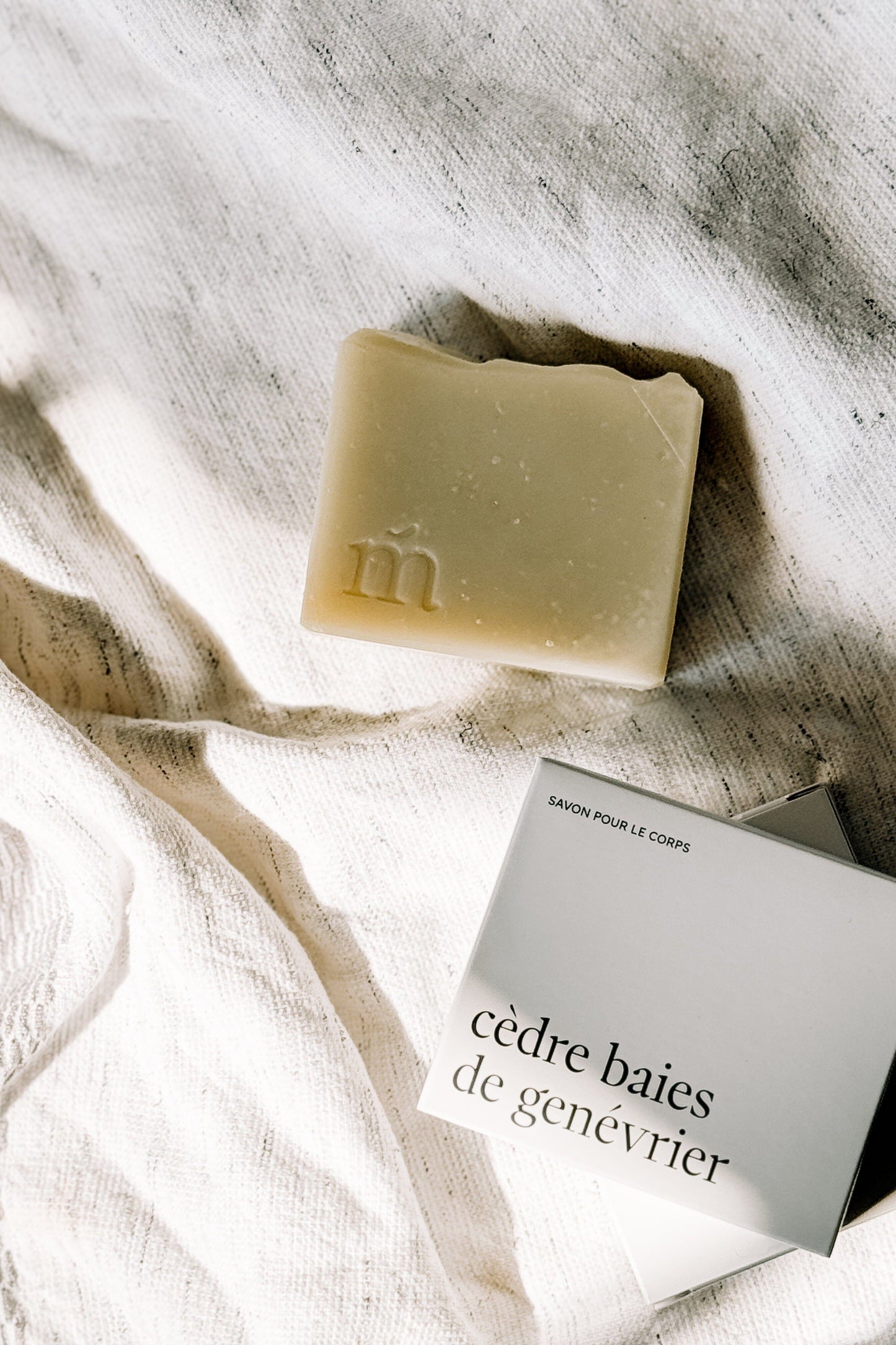 SAVON POUR LE CORPS - Cèdre baies de genévrier