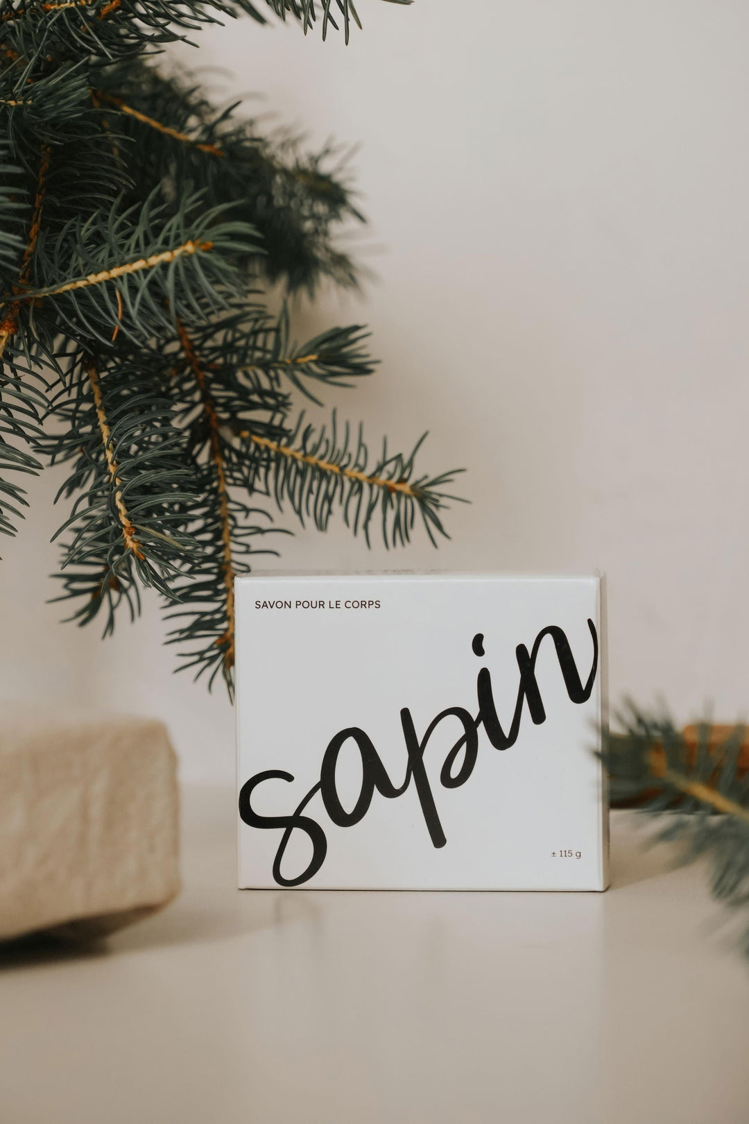 SAVON POUR LE CORPS - Sapin Savons Marée - Chandelles 