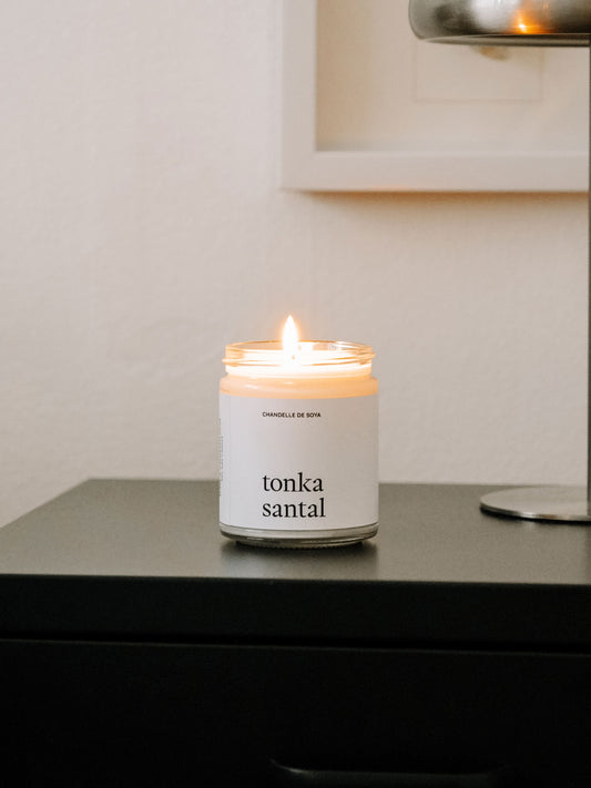 CHANDELLE DE SOYA - Tonka santal Chandelles de soya Marée - Chandelles 