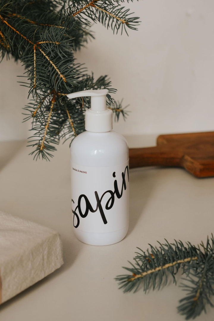 SAVON À MAINS - Sapin Savons Marée - Chandelles 250ml 