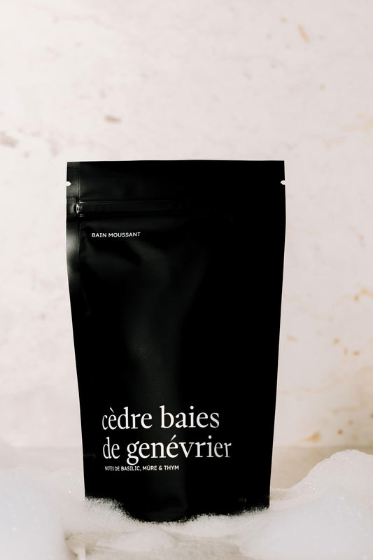 Bain moussant - Cèdre baies de genévrier