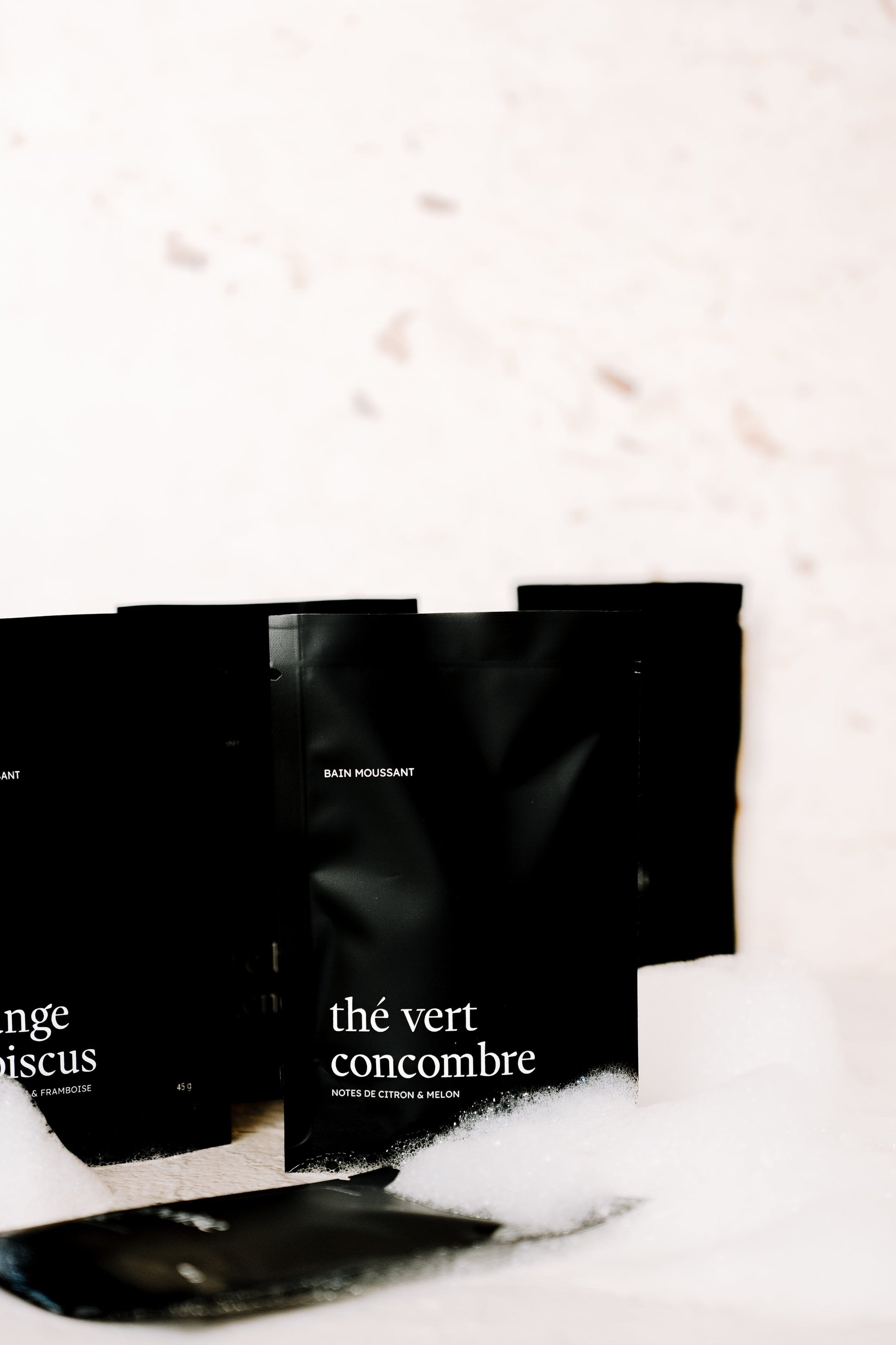 Bain moussant - Format individuel Marée - Chandelles 