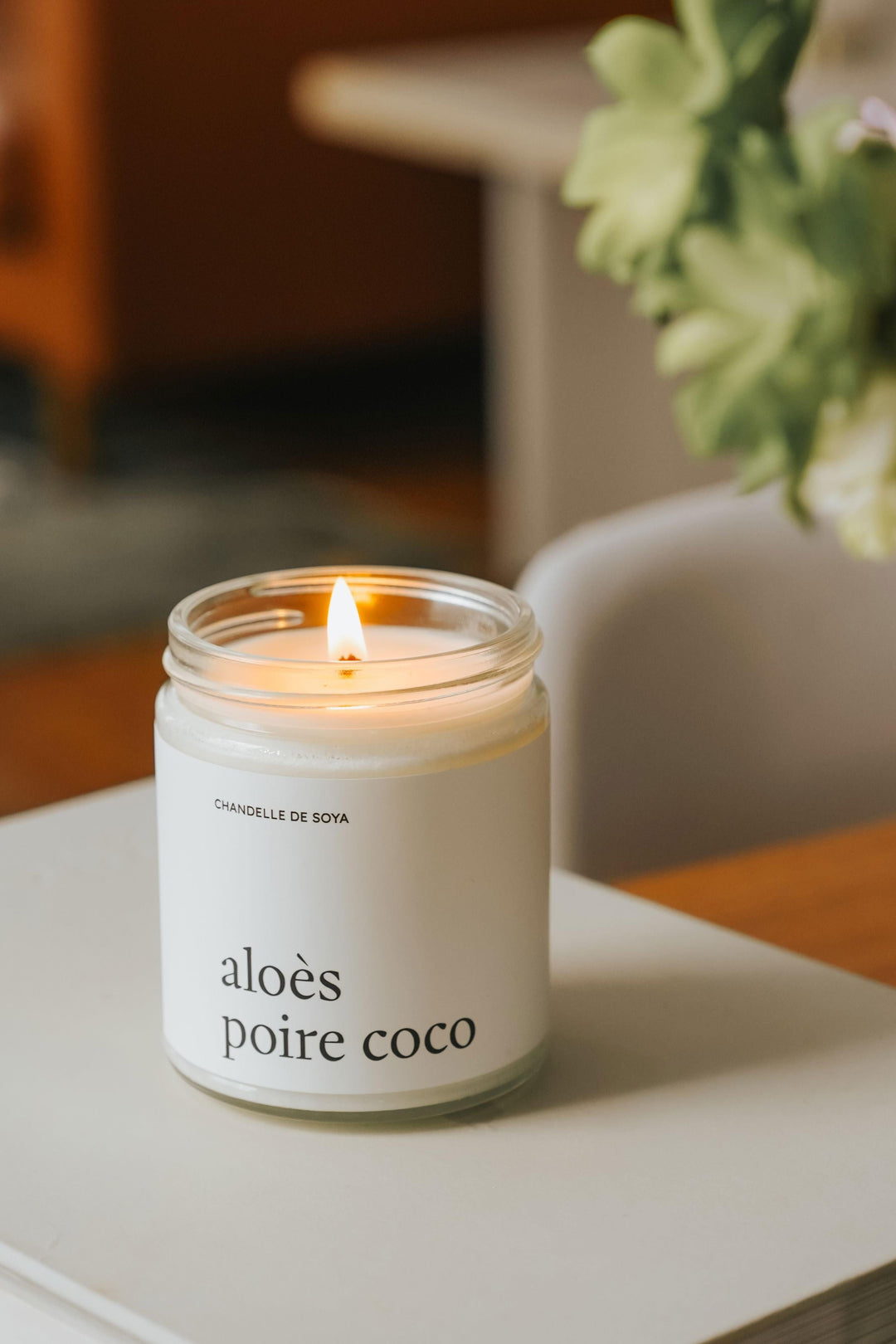 CHANDELLE DE SOYA - Aloès poire coco Chandelles de soya Marée - Chandelles 