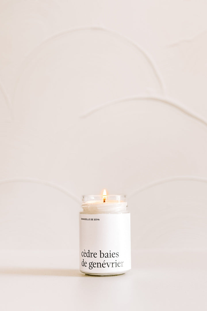 CHANDELLE DE SOYA - Cèdre baies de genévrier