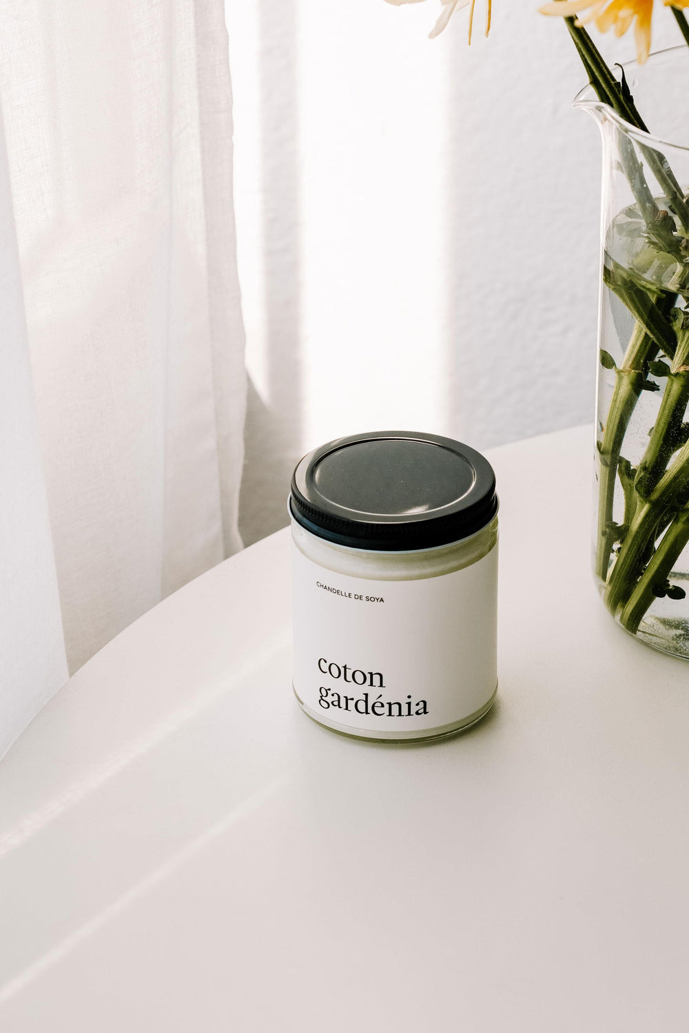 CHANDELLE DE SOYA - Coton gardénia