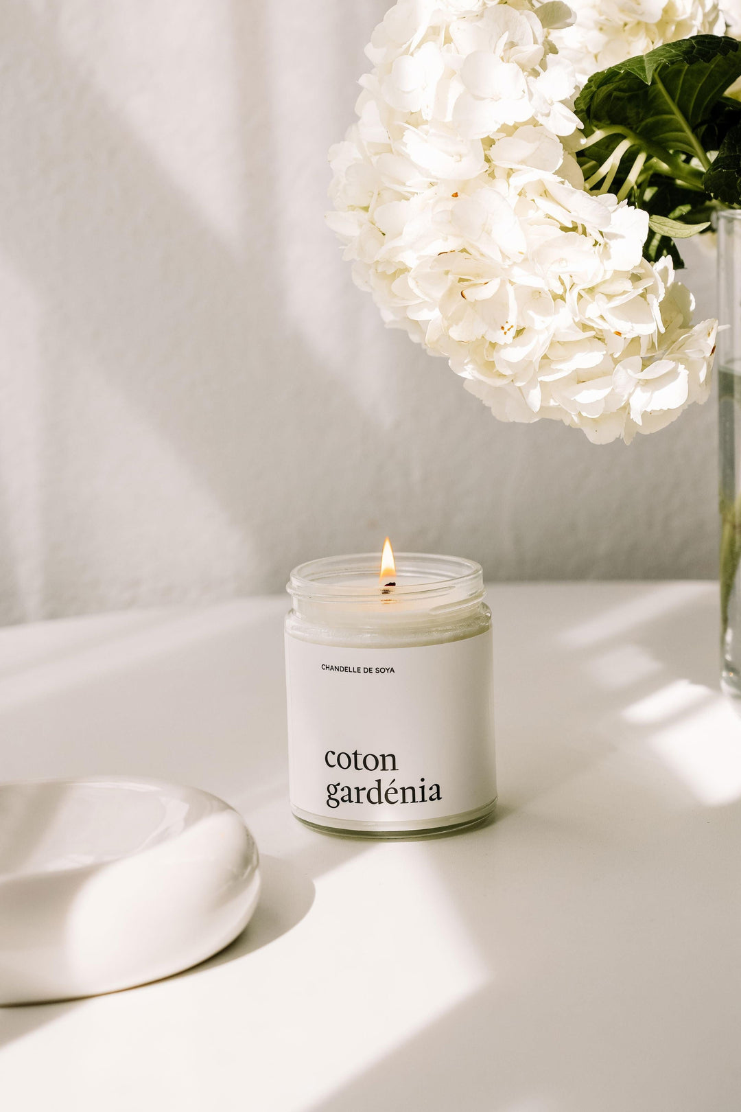 CHANDELLE DE SOYA - Coton gardénia