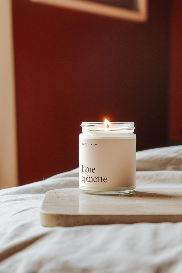 CHANDELLE DE SOYA - Figue épinette Chandelles de soya Marée - Chandelles 
