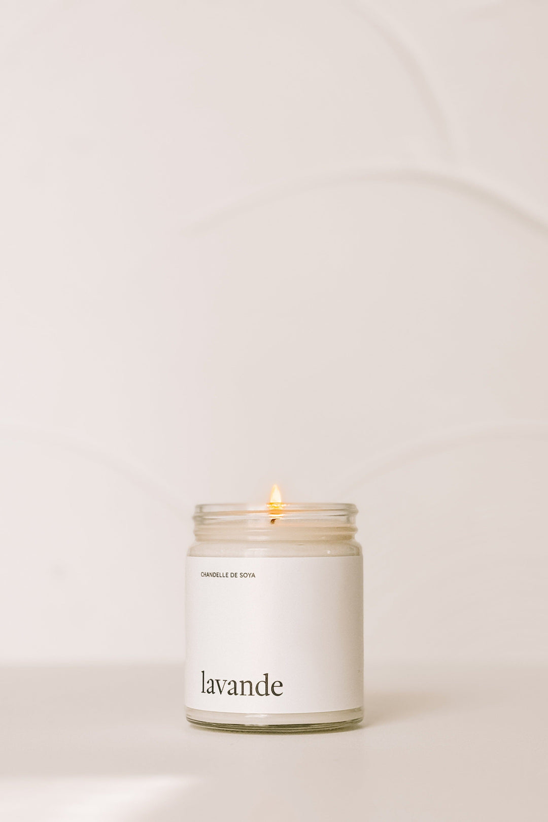 CHANDELLE DE SOYA - Intérieur &amp; extérieur - Huile essentielle - Lavande