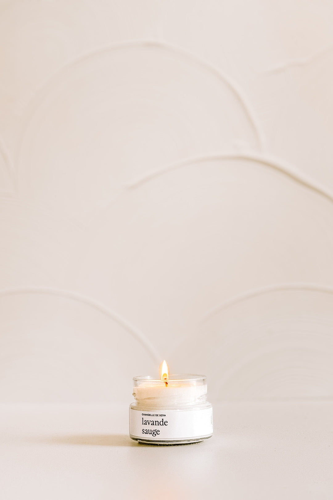 CHANDELLE DE SOYA - Lavande sauge