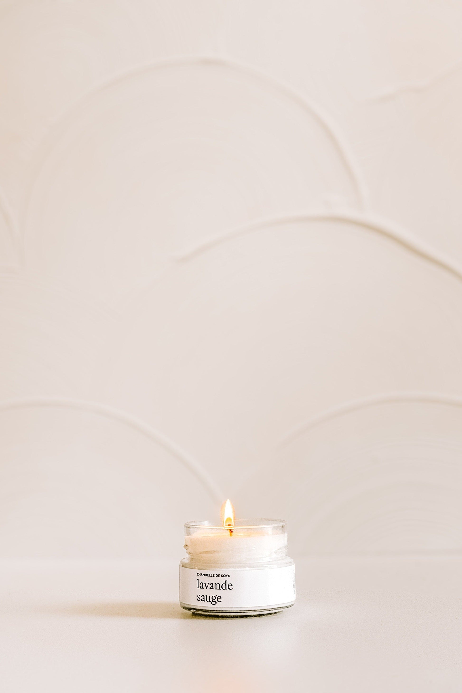 CHANDELLE DE SOYA - Lavande sauge Marée - Chandelles 106 ml 