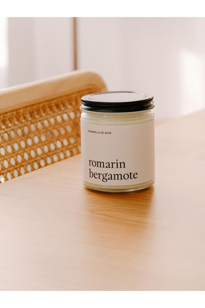 CHANDELLE DE SOYA - Romarin Bergamote