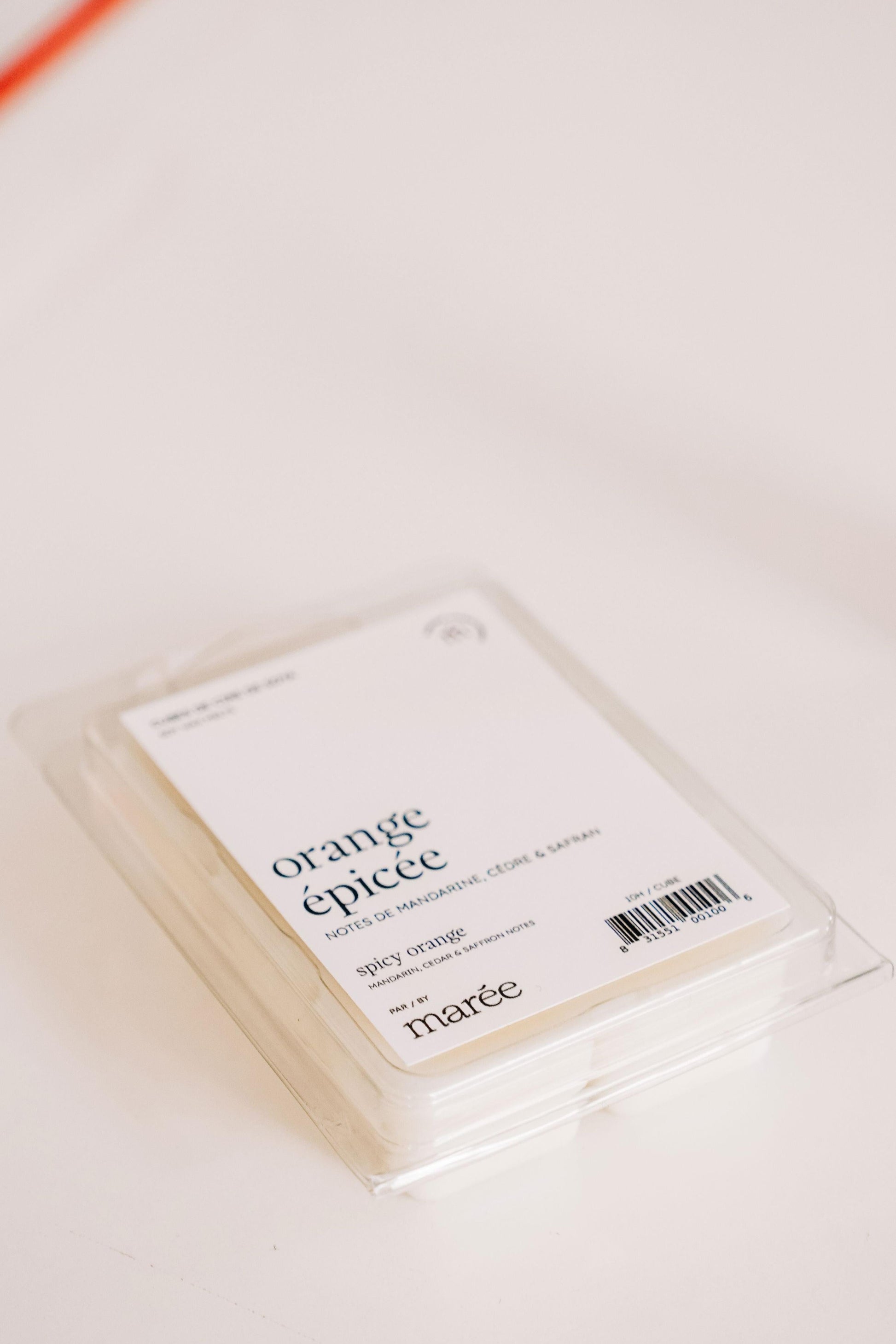 CUBES DE CIRE DE SOYA POUR DIFFUSEUR - Orange épicée