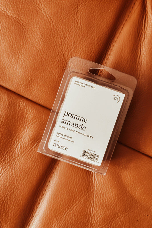 CUBES DE CIRE DE SOYA POUR DIFFUSEUR - Pomme amande
