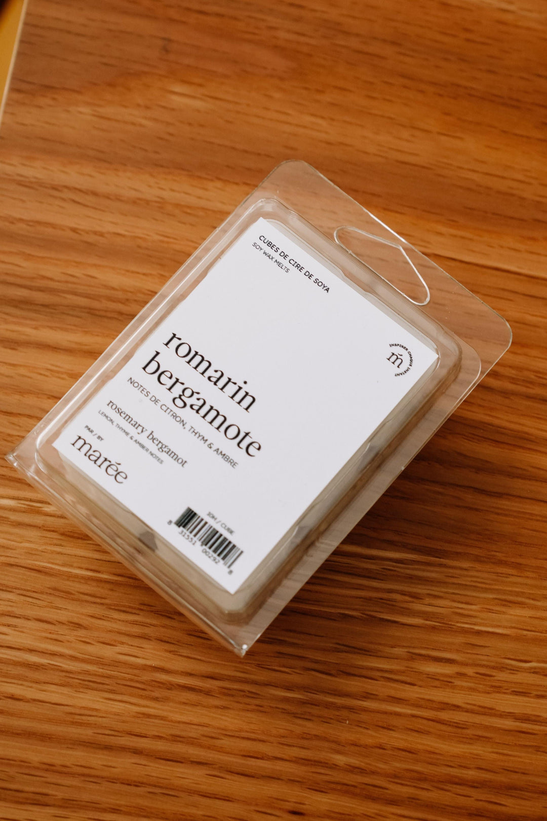 CUBES DE CIRE DE SOYA POUR DIFFUSEUR - Romarin bergamote