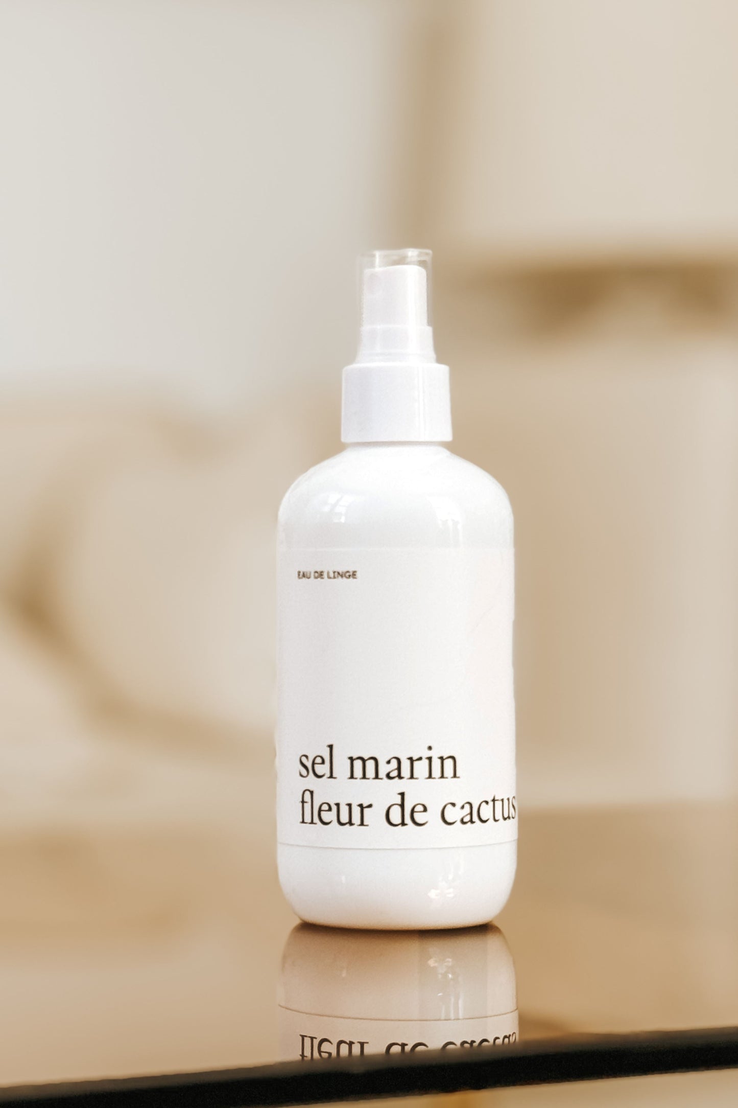 EAU DE LINGE - Sel marin fleur de cactus Lessive Marée - Chandelles 