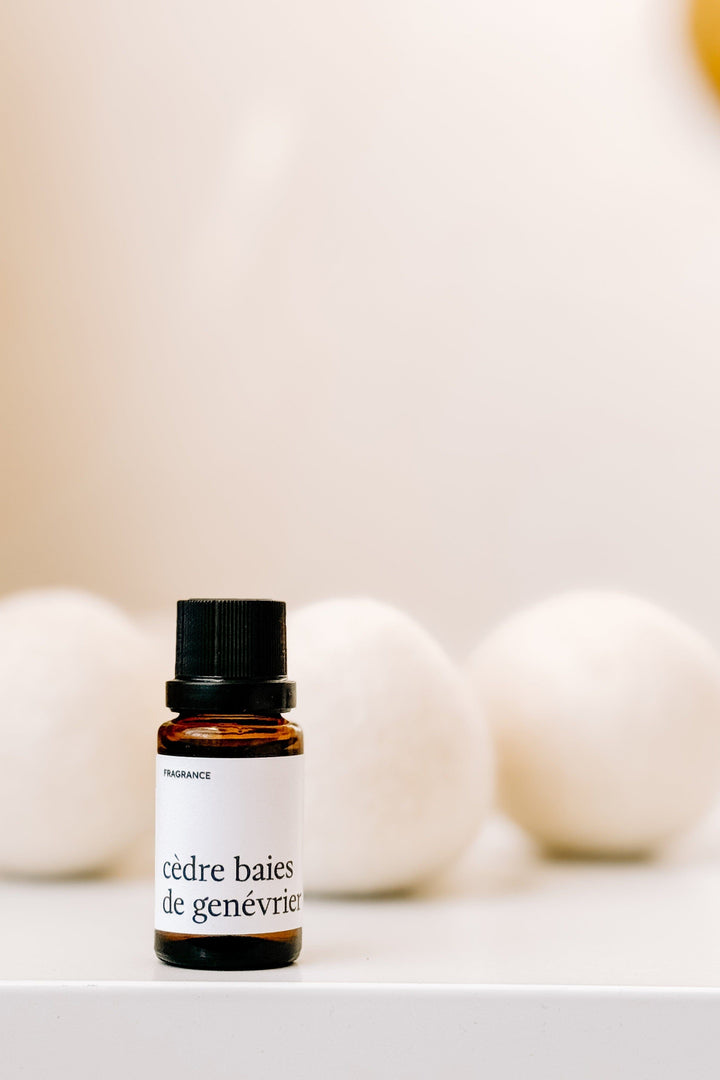 FRAGRANCE POUR BALLE DE SÉCHAGE - Cèdre baies de genévrier