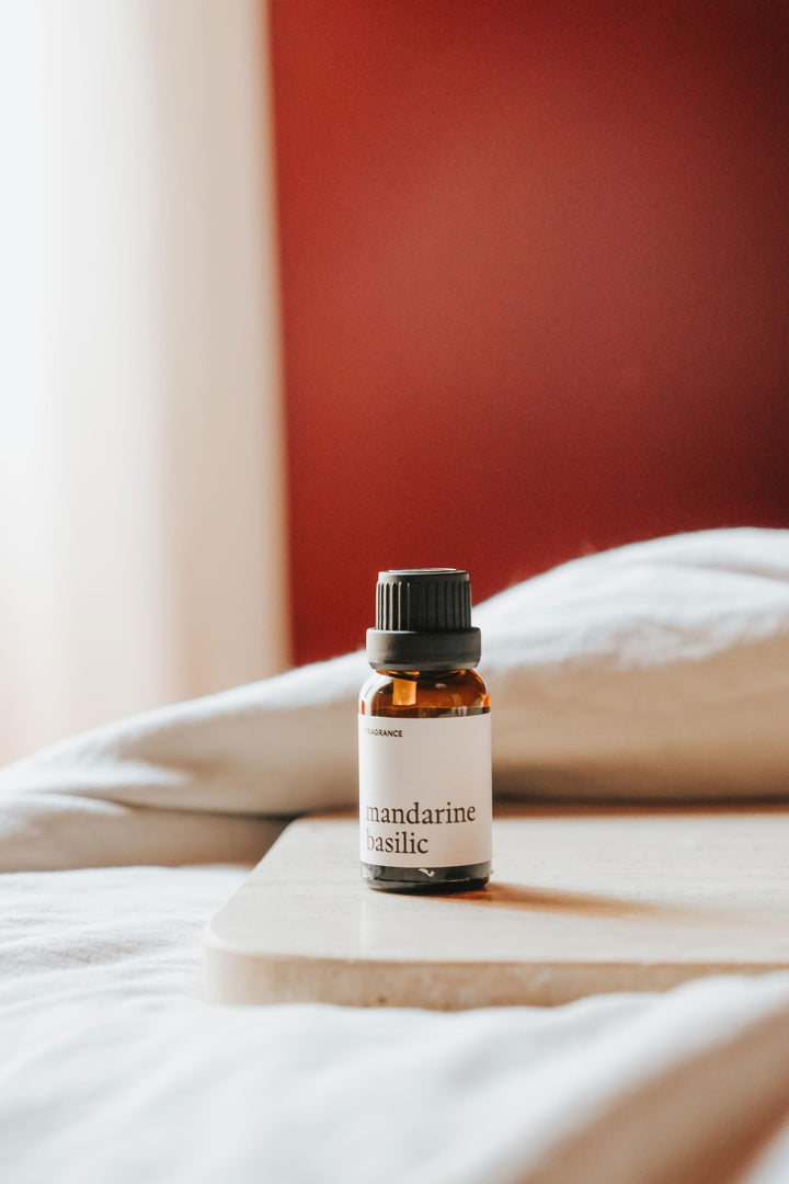 FRAGRANCE POUR BALLE DE SÉCHAGE - Mandarine basilic Lessive Marée - Chandelles 