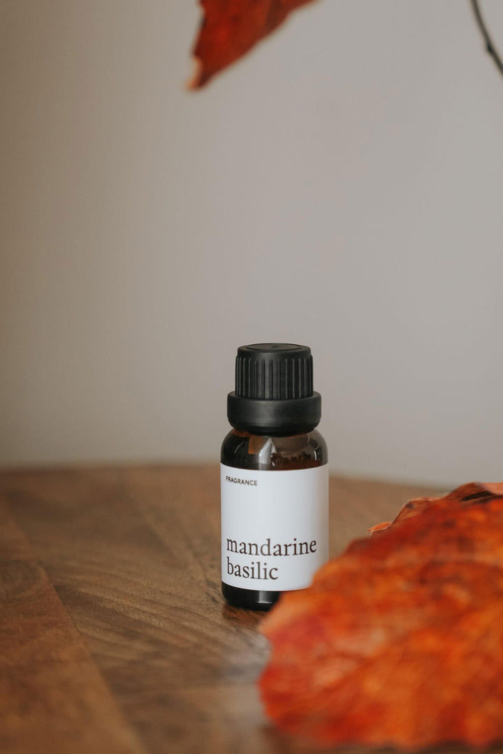 FRAGRANCE POUR BALLE DE SÉCHAGE - Mandarine basilic Lessive Marée - Chandelles 