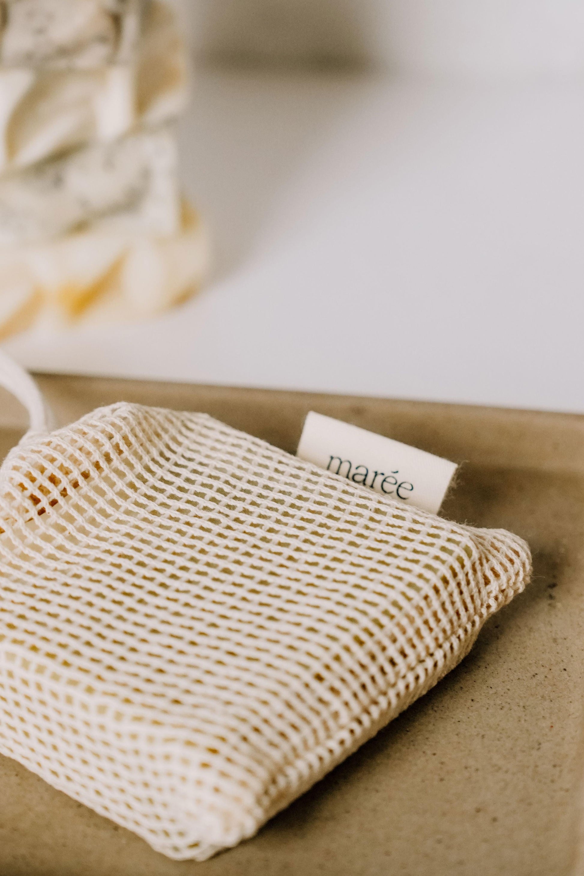 Pochette à savon pour le corps Marée - Chandelles 