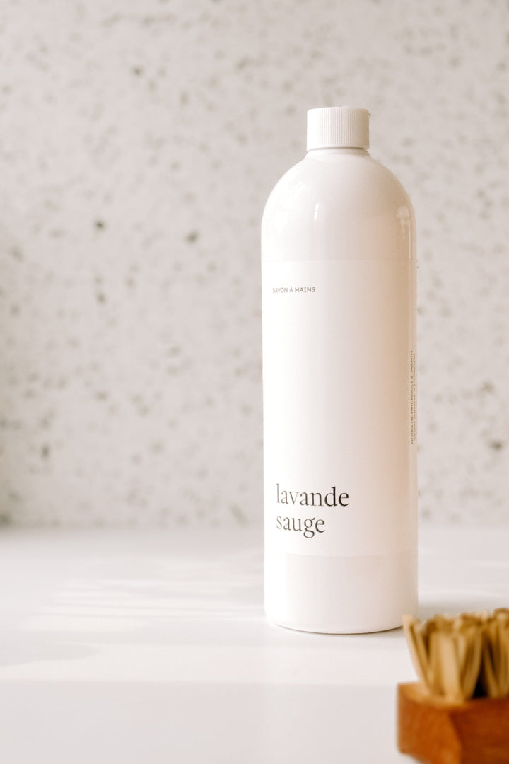 SAVON À MAINS - Format recharge - Lavande sauge