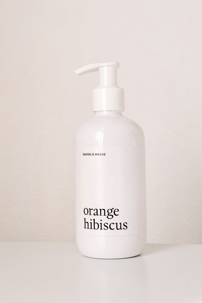 SAVON À MAINS - Orange hibiscus