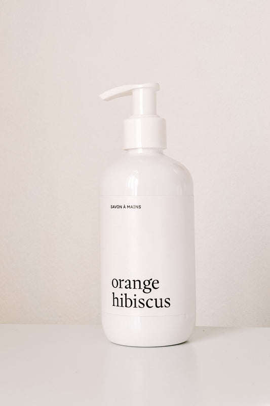 SAVON À MAINS - Orange hibiscus
