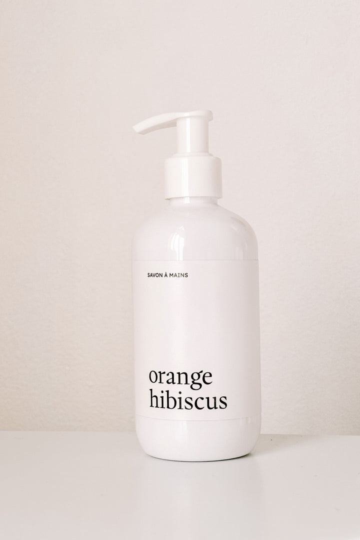 SAVON À MAINS - Orange hibiscus