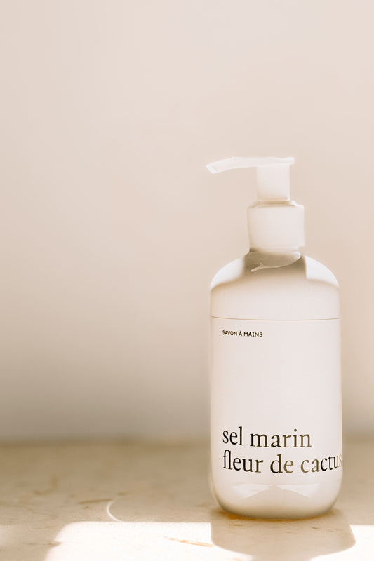 SAVON À MAINS - Sel marin fleur de cactus