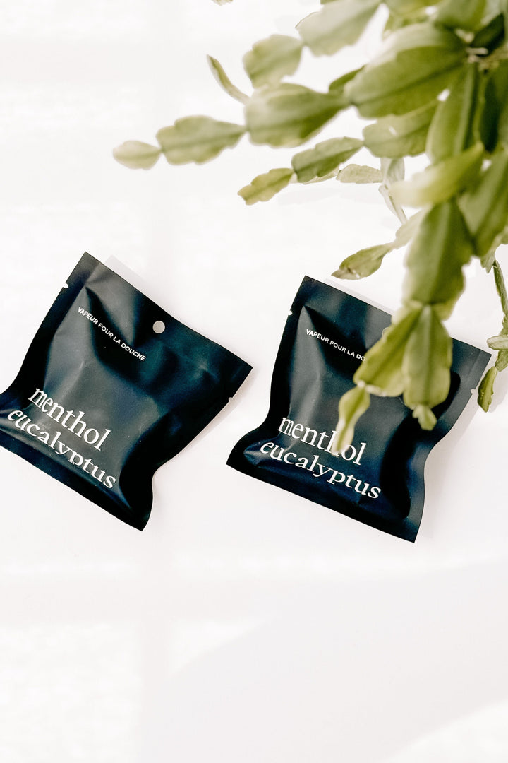 VAPEURS DE DOUCHE MENTHOL &amp; EUCALYPTUS