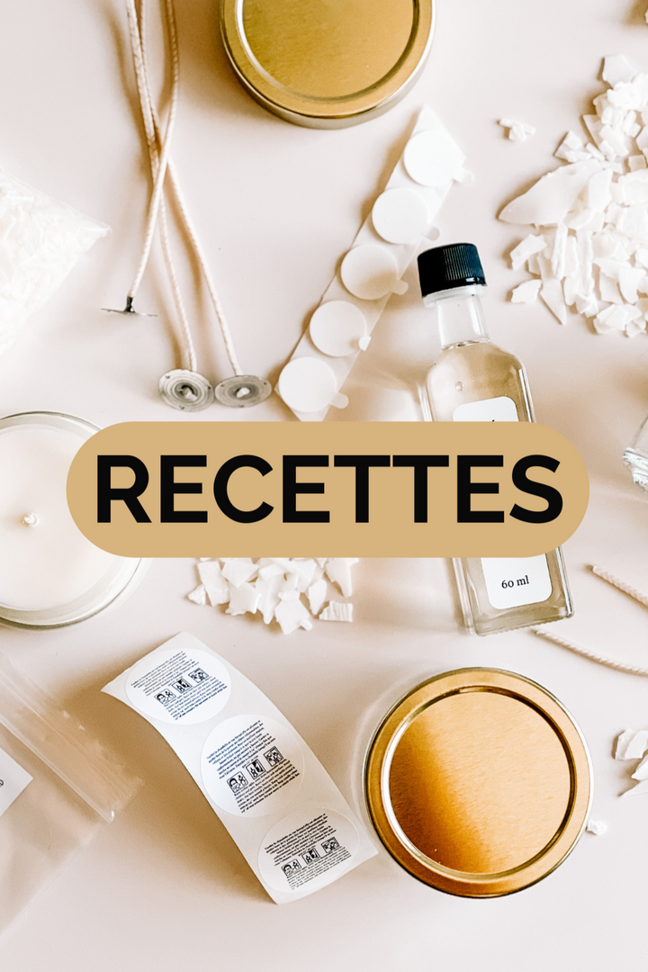 Recettes pour fabriquer des produits à la maison
